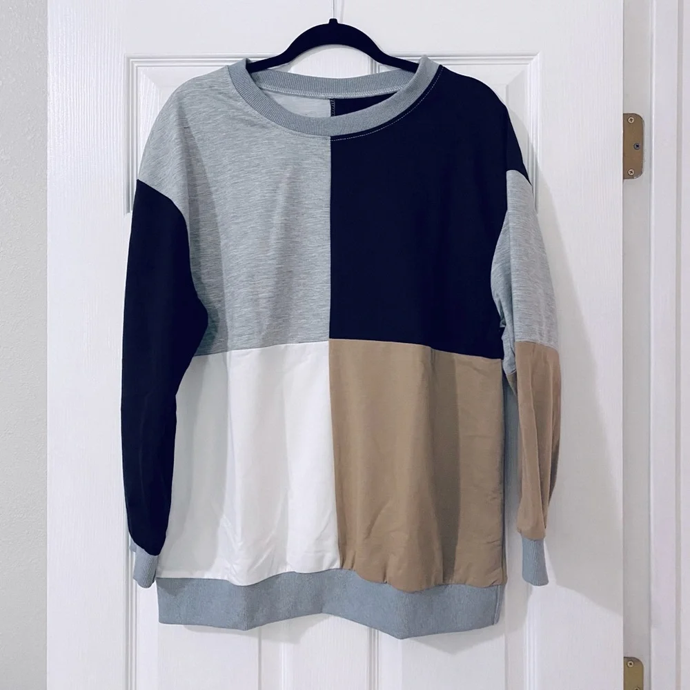 🔥LAST DAY🔥Geometric Lightweight Pullover - Picture 4 of 5